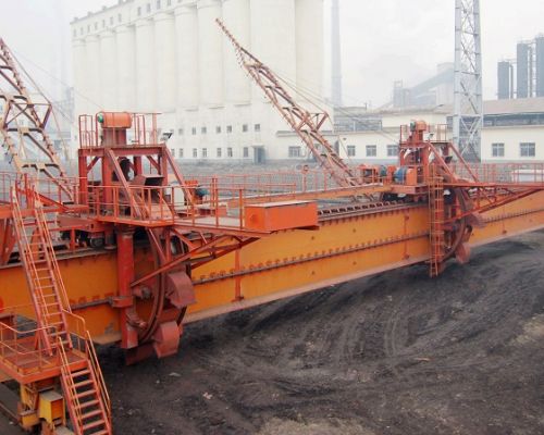 Tək K&ouml;rp&uuml; - Tip Bucket Wheel Reclaimer